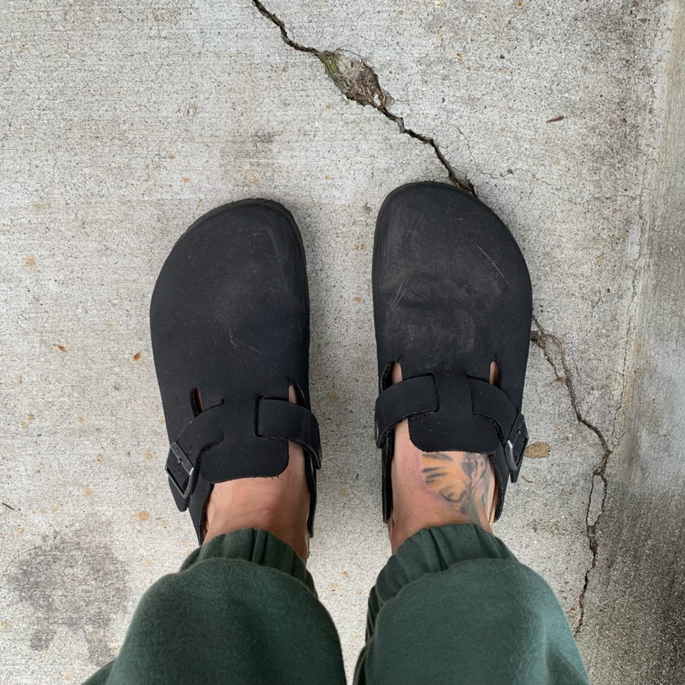 Boston vegan Birko-Flor Birkibuc- Birkenstock clog
